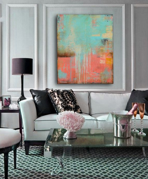 Large Paintings For Living Room
 670 best Art & Wall Displays images on Pinterest
