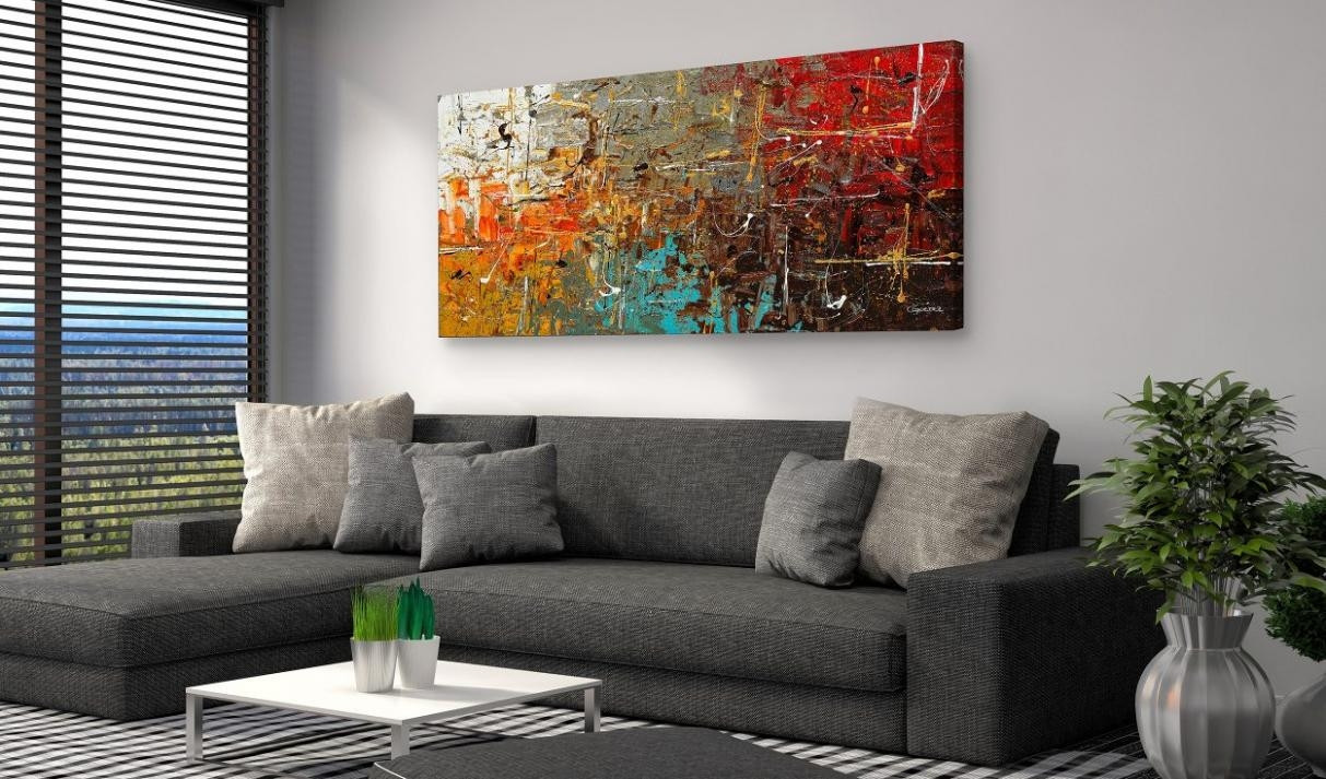 Large Paintings For Living Room
 20 Collection of Living Room Wall Art