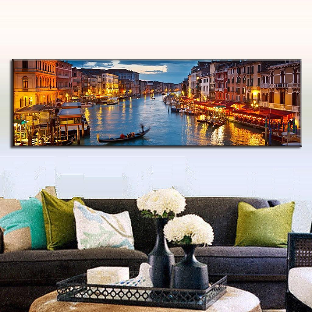 Large Paintings For Living Room
 Super Painting Oil Single Landscape Canvas Painting