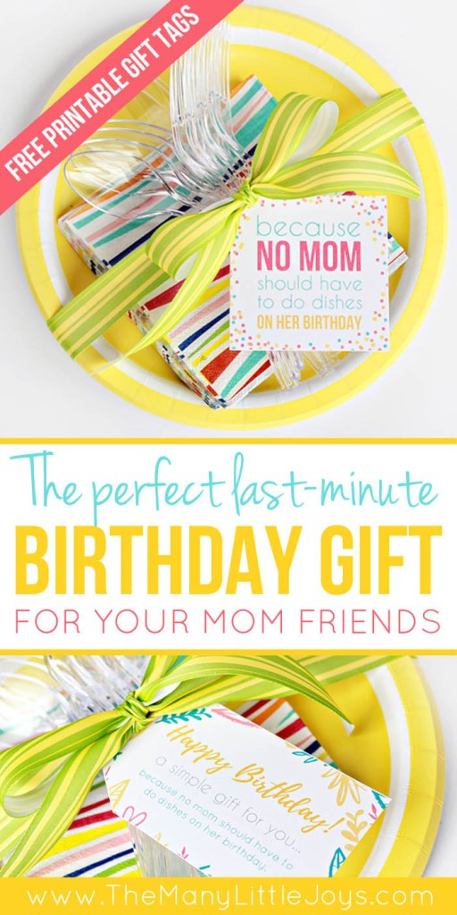 Last Minute Birthday Gift
 A meal with NO dishes a perfect last minute birthday t