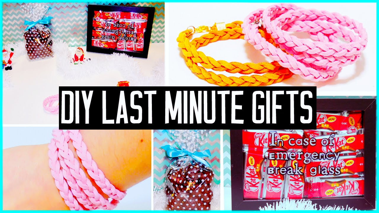 Last Minute Birthday Gift
 DIY last minute t ideas For boyfriend parents BFF