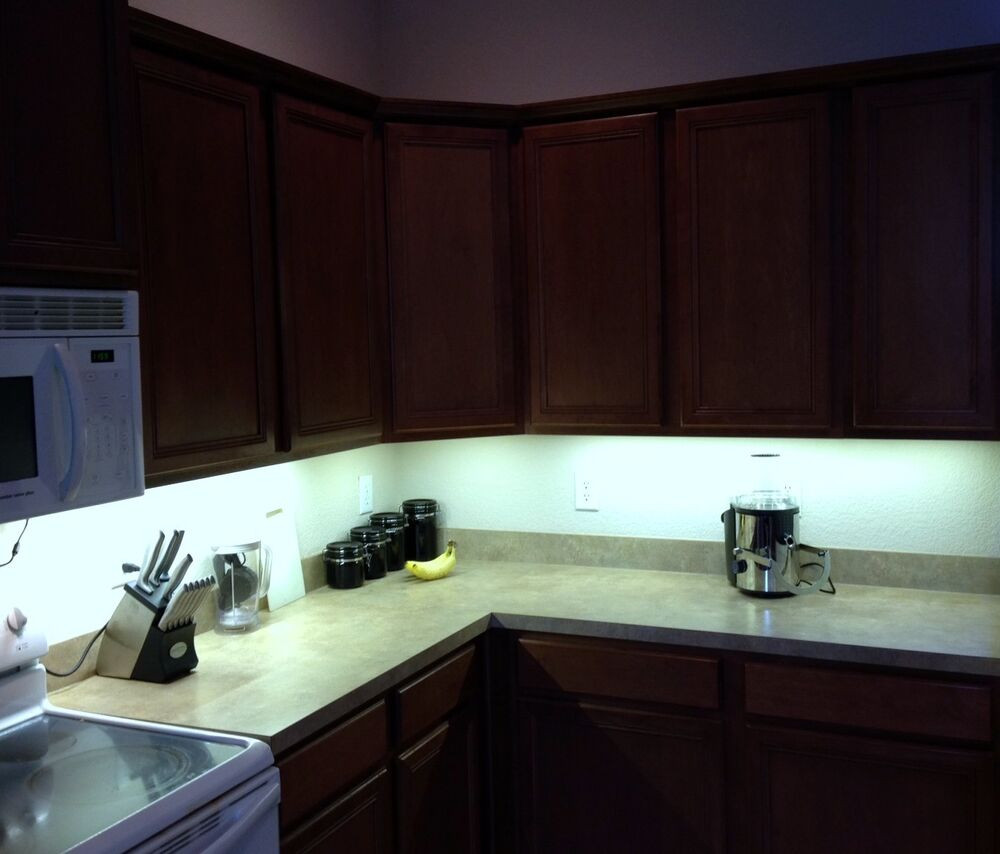 Led Kitchen Under Cabinet Lighting
 Kitchen Under Cabinet Professional Lighting Kit COOL WHITE