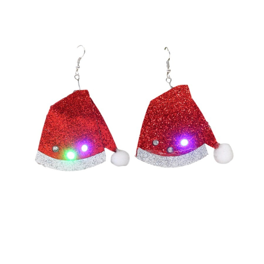 Led Light Up Earrings
 Christmas LED Light Up Flashing Earrings Xmas Costume