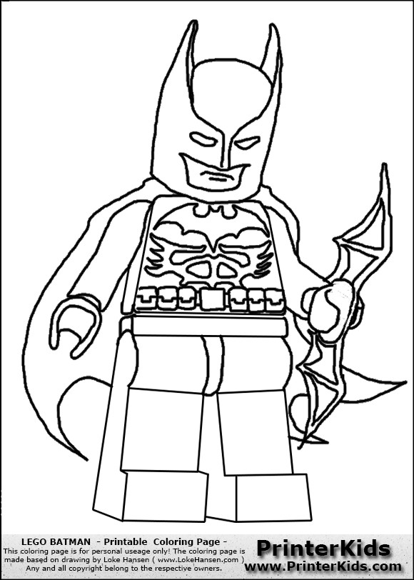 The Best Lego Batman Printable Coloring Pages - Home, Family, Style and ...