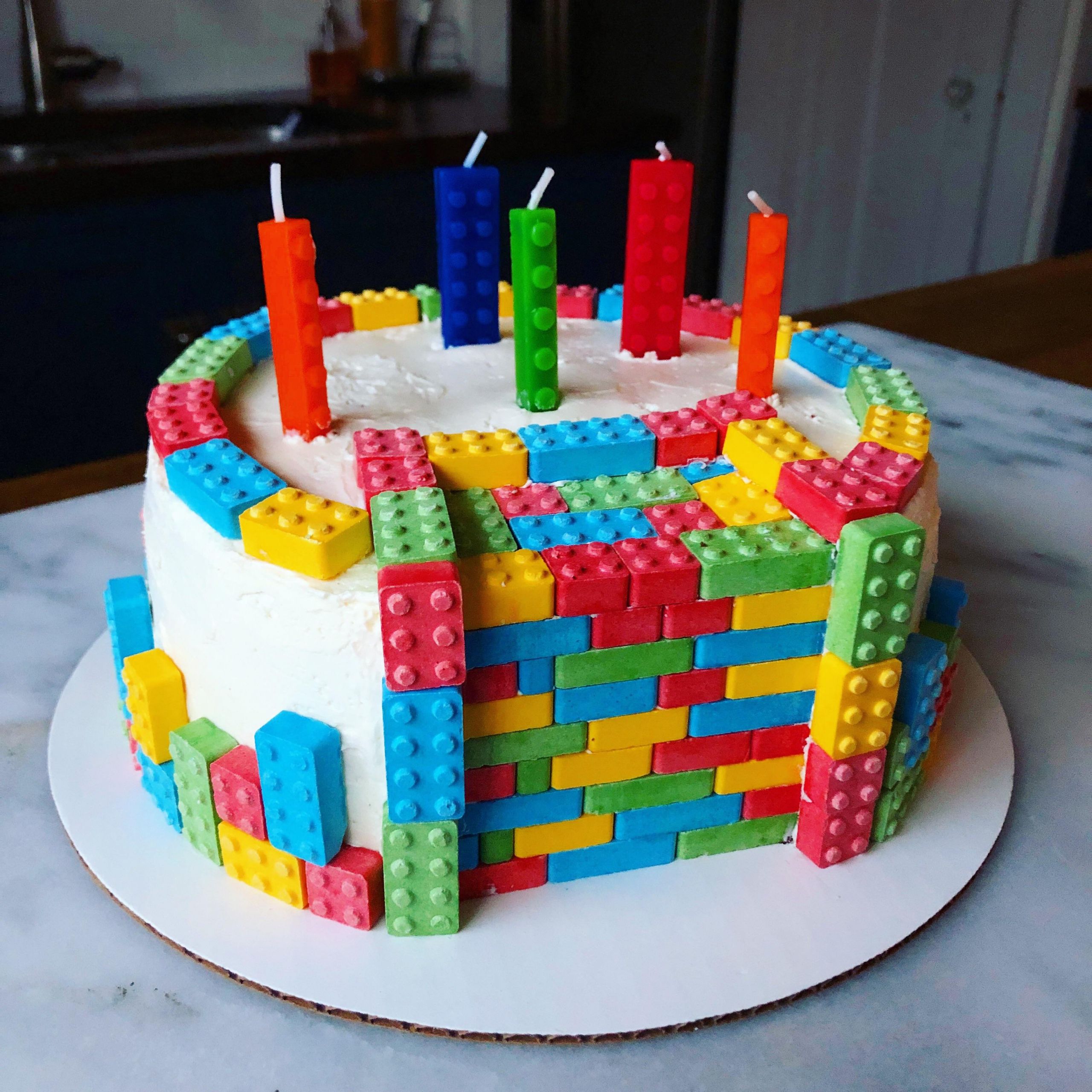 Lego Birthday Cakes
 [Homemade] LEGO Cake food
