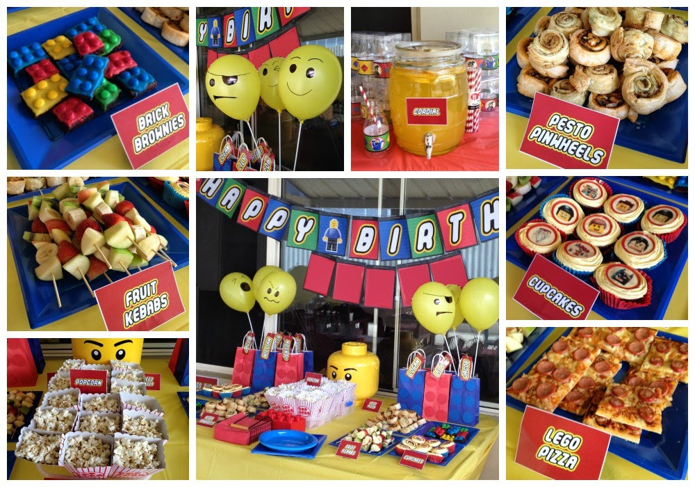 Lego Birthday Party Food Ideas
 Where s My Glow LEGO birthday party on a bud