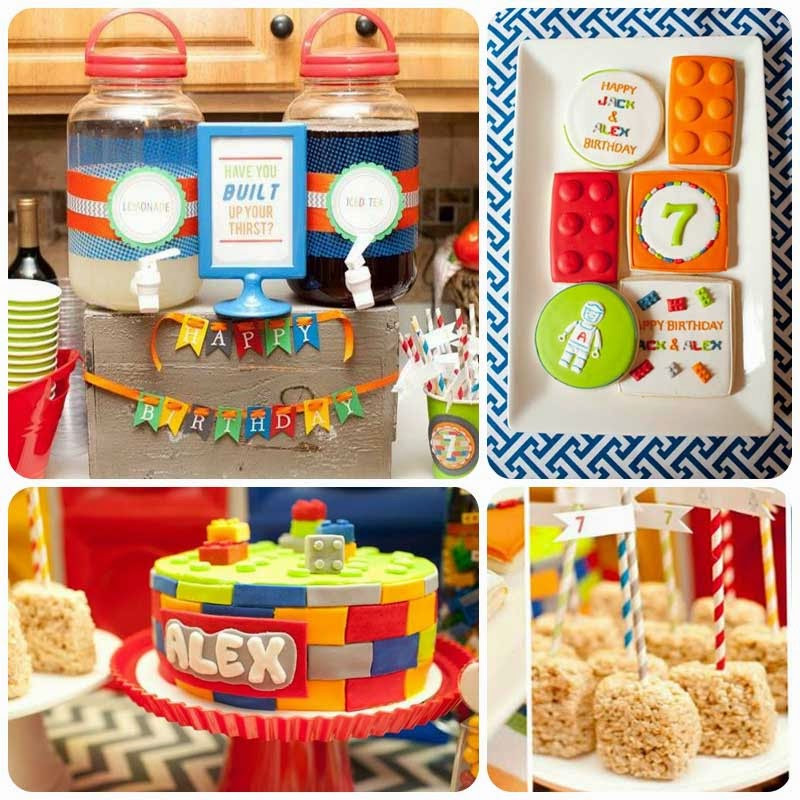 Lego Birthday Party Food Ideas
 It s Written on the Wall Excellent Lego Party Ideas Games