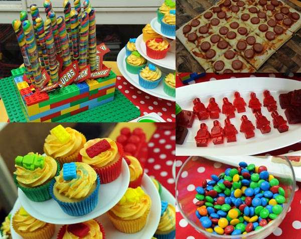Lego Birthday Party Food Ideas
 Colourful and fun Lego Birthday Party Ideas