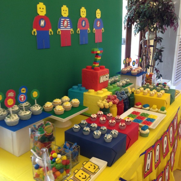 Legos Birthday Party Ideas
 Lego Themed 7th Birthday Party e Charming Day