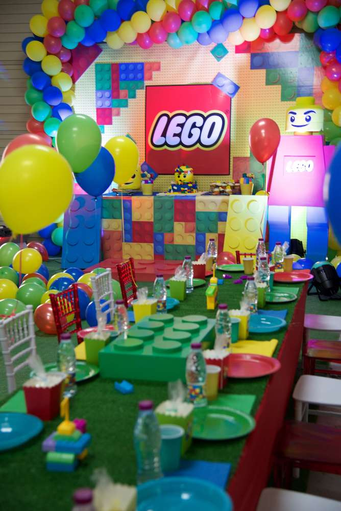 Legos Birthday Party Ideas
 Legos Birthday Party Ideas 1 of 49