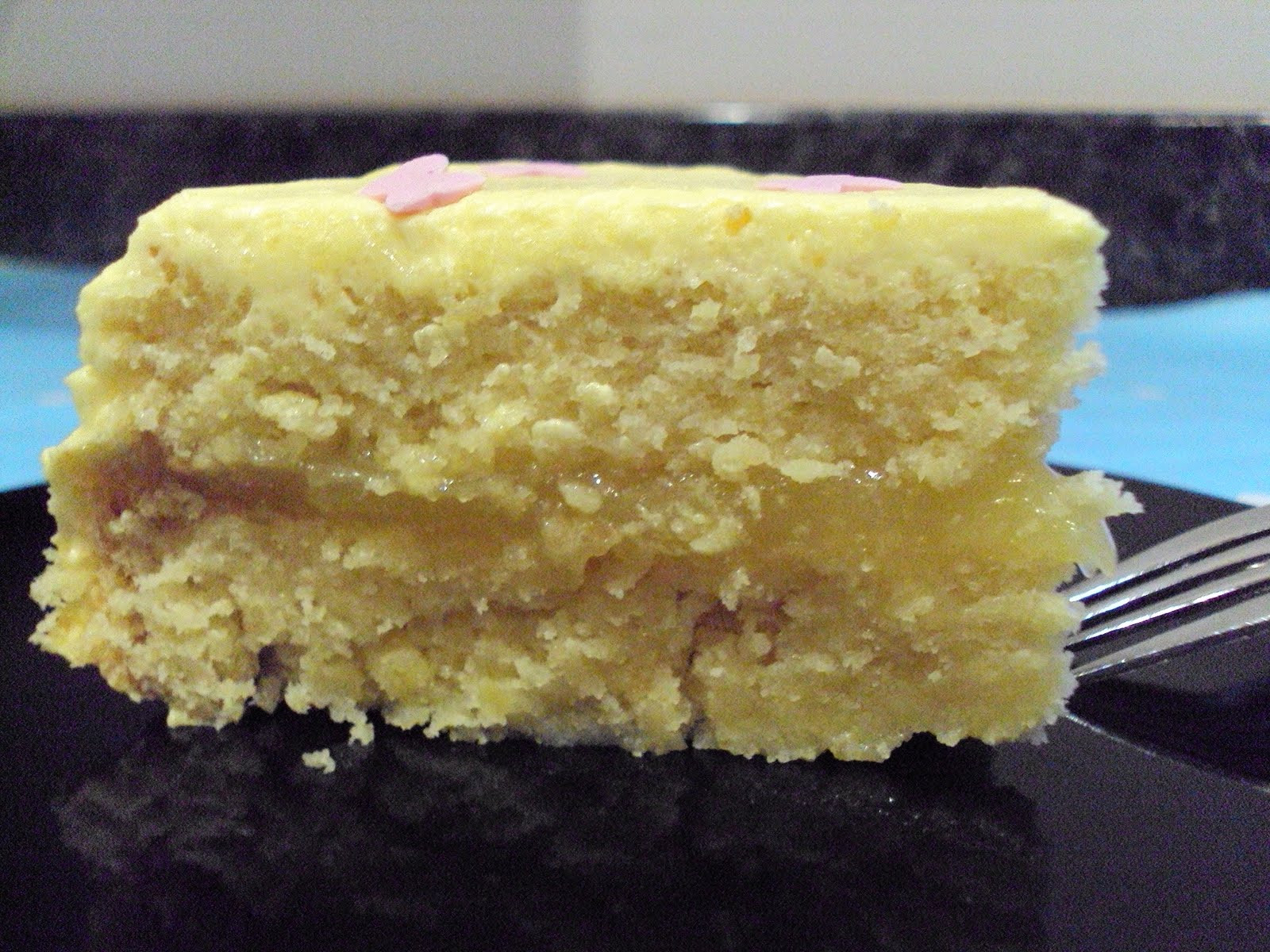 Lemon Sponge Cake
 Belle s Bakehouse Lemon Sponge Cake