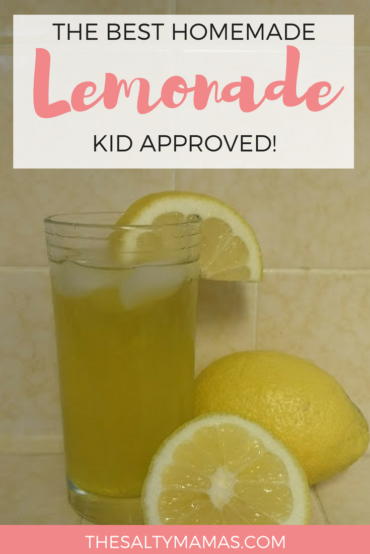 Lemonade Recipes For Kids
 Homemade Lemonade Recipe Kid Approved The Salty Mamas