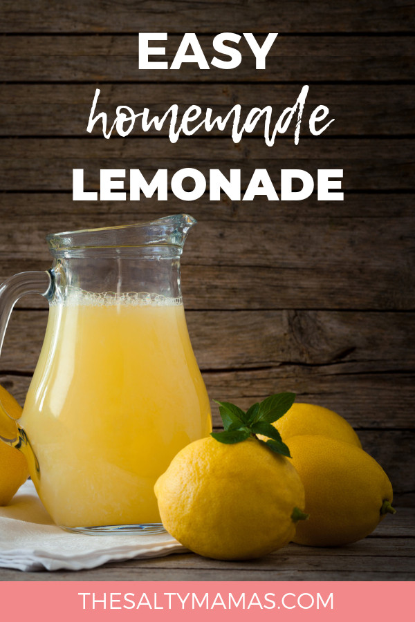 Lemonade Recipes For Kids
 Fresh Lemonade Recipe for Kids The Salty Mamas