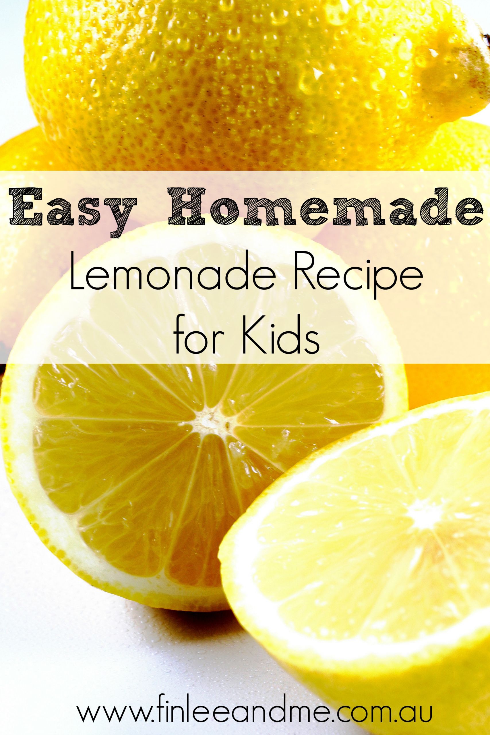 Lemonade Recipes For Kids
 Easy Lemonade Recipe for Kids Cooking with Kids