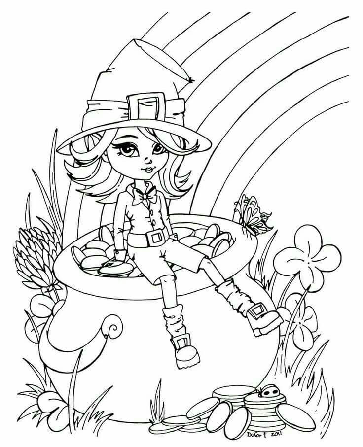 Leprechaun Coloring Pages Printable
 25 Free Leprechaun Coloring Pages Printable