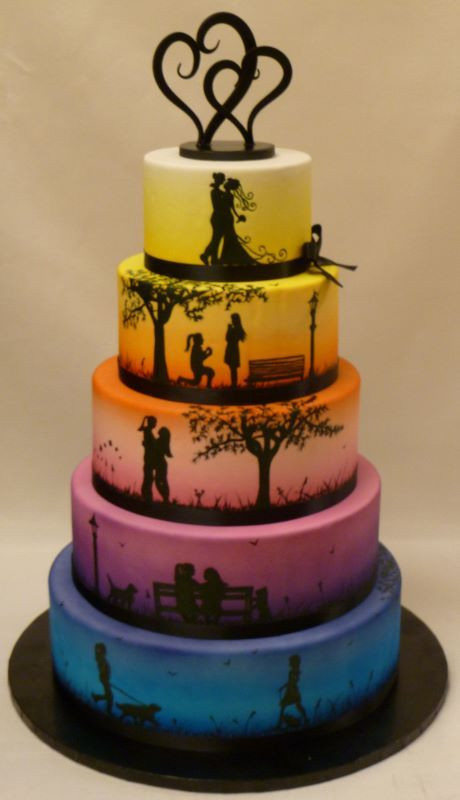 Lesbian Wedding Cake
 Love Story Wedding Cake Wedding Cakes