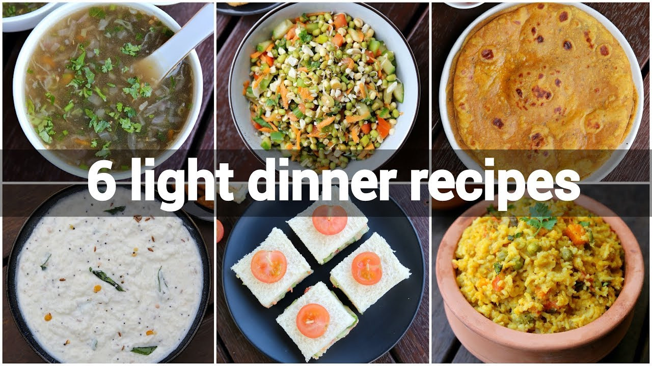 Light Dinner Recipes For Weight Loss
 6 light healthy dinner ideas