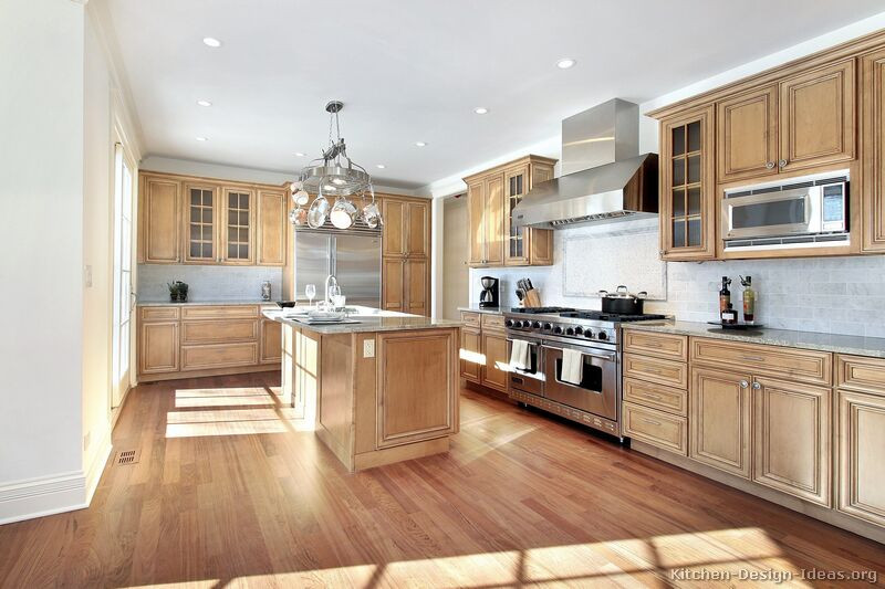 Light Kitchen Cabinet Ideas
 of Kitchens Traditional Light Wood Kitchen