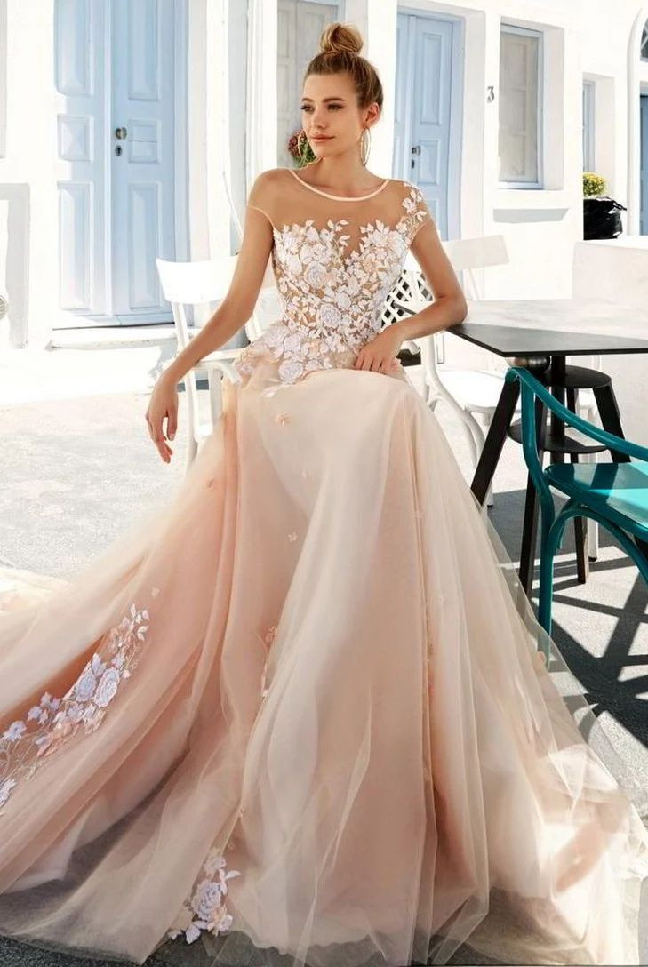 Light Pink Wedding Dresses
 17 Best images about Blush from very light to very dark
