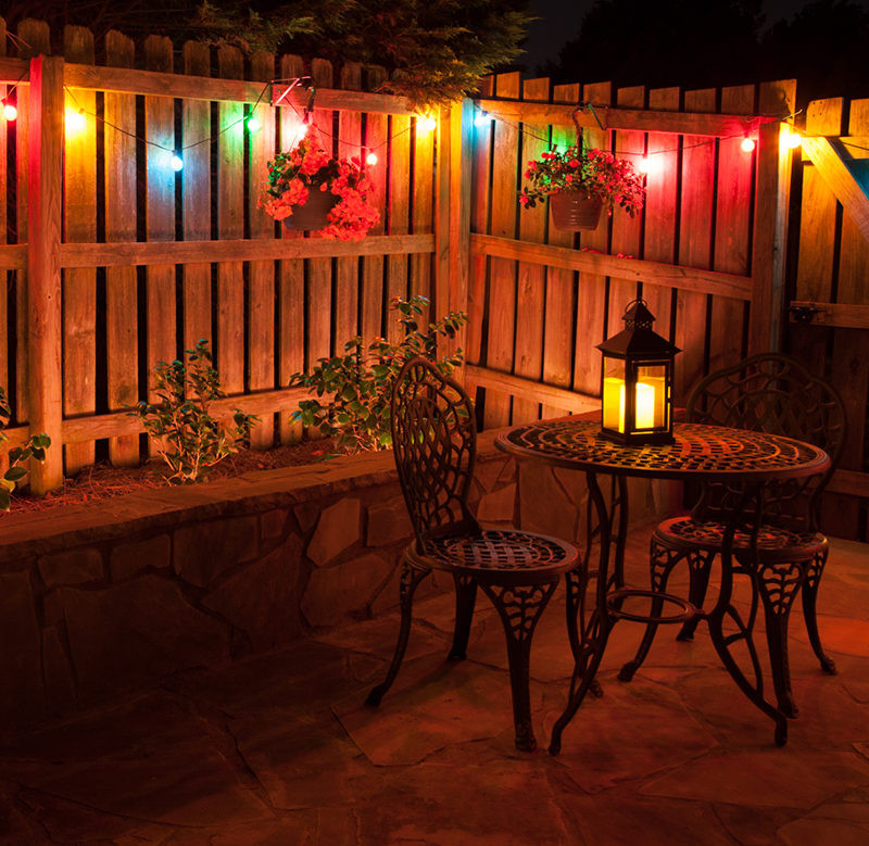 Lighting Ideas For Backyard Party
 Patio Lights Yard Envy