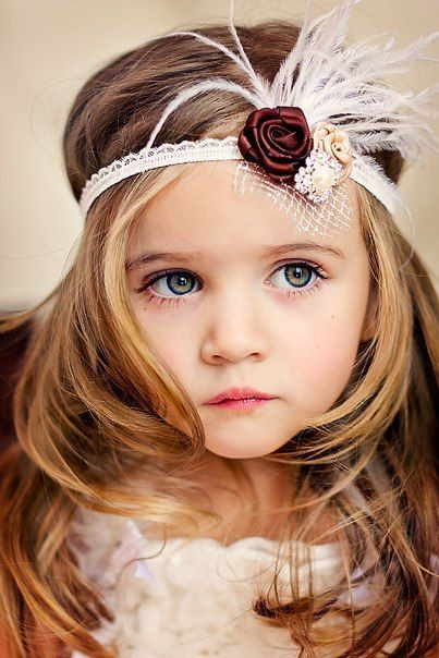 Little Girl Hairstyles With Headbands
 38 Super Cute Little Girl Hairstyles for Wedding