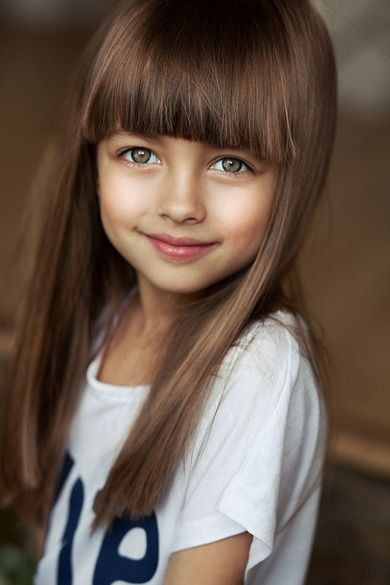 Little Girl Straight Hair Hairstyles
 35 Wonderful Ideas For Little Girl Haircuts with Bangs