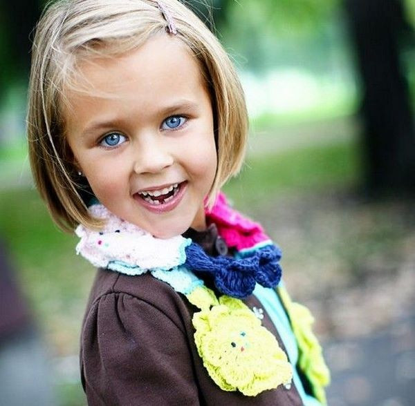Little Girl Straight Hair Hairstyles
 Little girl hairstyles for long and short hair for any