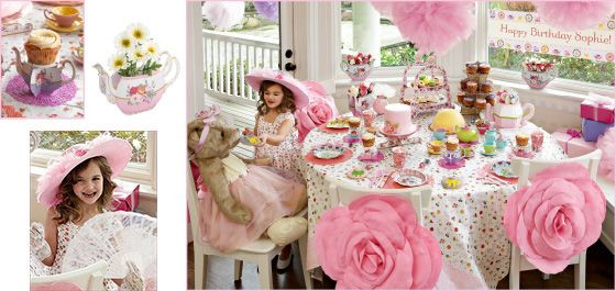 Little Girl Tea Party Ideas
 tea party Wishworks