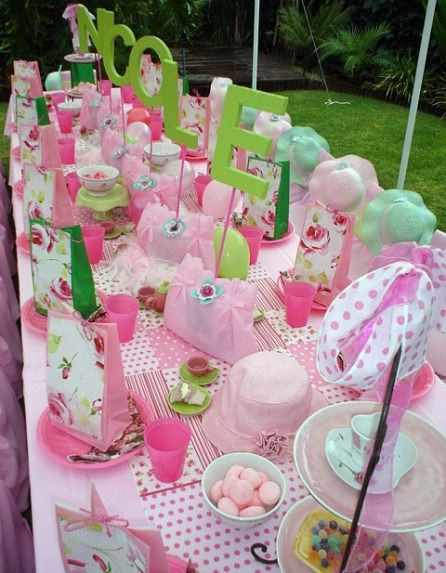 Little Girl Tea Party Ideas
 1000 images about Tea Party for my Little Girls on