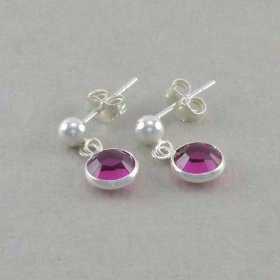 Little Girls Earrings
 Little Girls Earrings Sterling Silver by SixSistersBeadworks