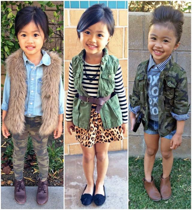 Little Kids Fashion
 A Z Kids Army Chic Sydne Style