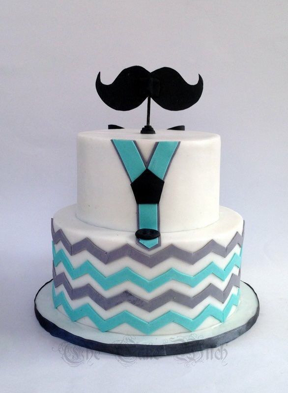 Little Man Birthday Cake
 Little man moustache theme cake cakes