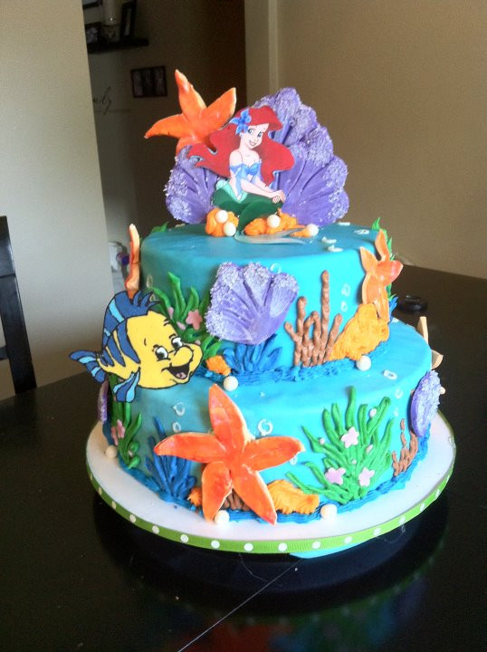 Little Mermaid Birthday Cakes
 September 2011