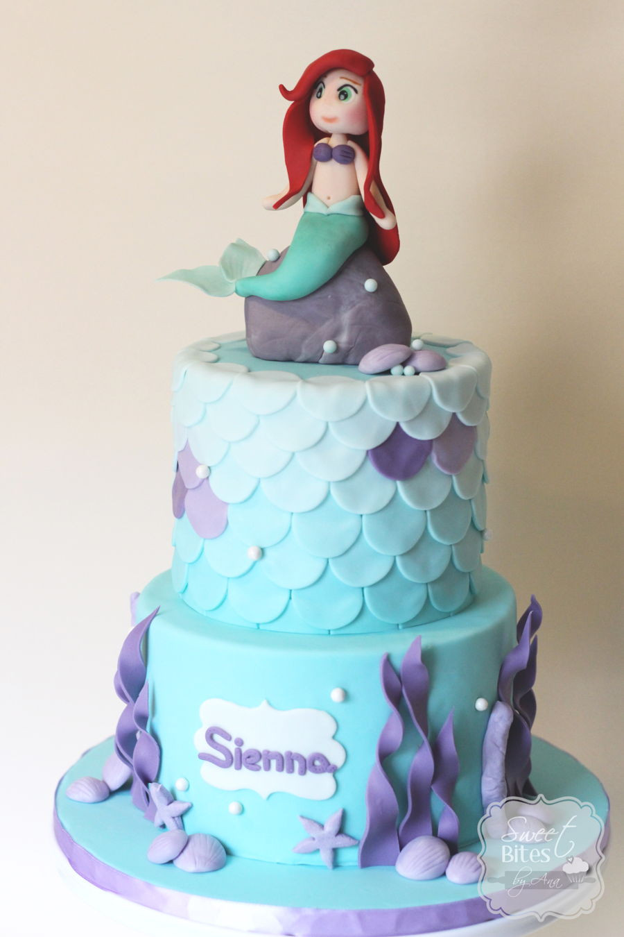 Little Mermaid Birthday Cakes
 Little Mermaid Birthday Cake CakeCentral