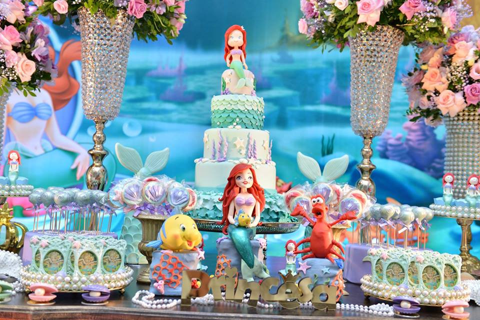 Little Mermaid Birthday Party Decorations
 The Little Mermaid Birthday Party Little Wish Parties