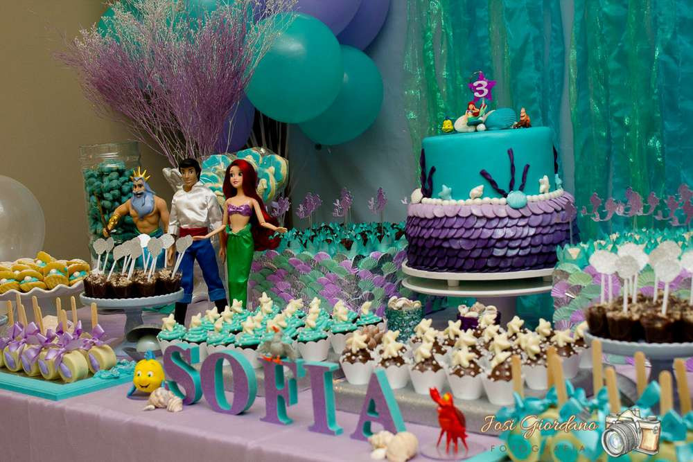 Little Mermaid Birthday Party Decorations
 The Little Mermaid Birthday Party Ideas