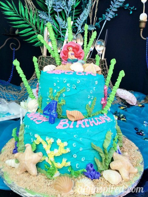 Little Mermaid Party Ideas Homemade
 The Little Mermaid Party Ideas DIY Inspired