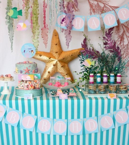 Little Mermaid Party Ideas Homemade
 Little Mermaid Birthday Party Ideas – Pink Lover