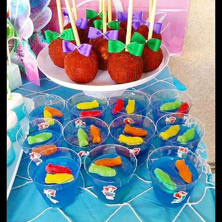 Little Mermaid Party Snack Ideas
 The Little Mermaid birthday party food See more party