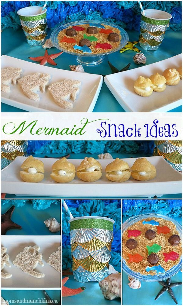 Little Mermaid Party Snack Ideas
 Mermaid Party Food Ideas