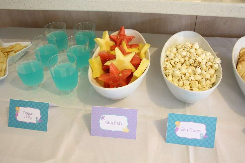 Little Mermaid Party Snack Ideas
 Little Mermaid Party CatchMyParty