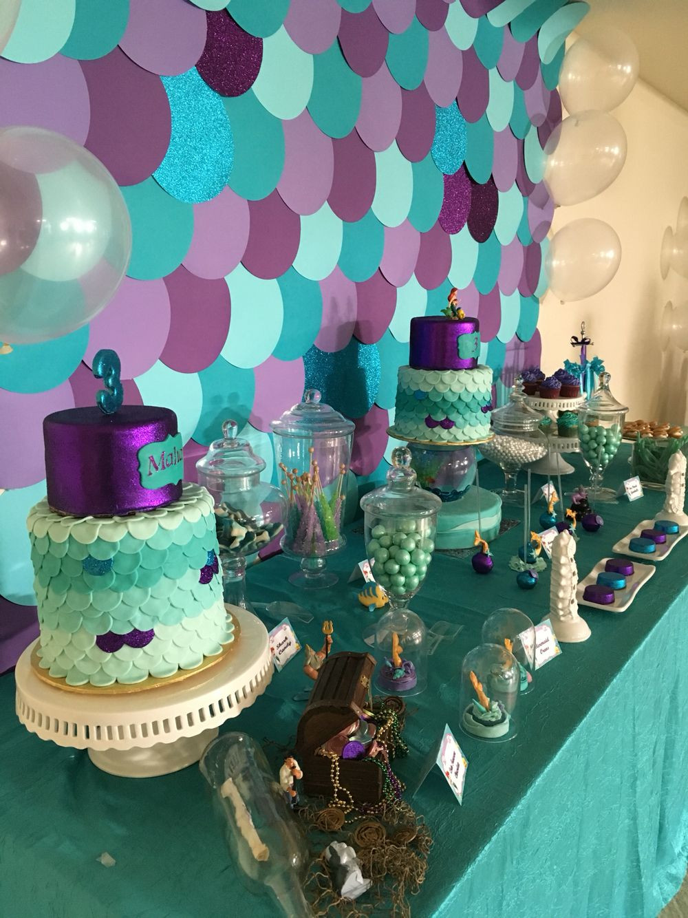 Little Mermaid Theme Party Ideas
 Little Mermaid Party by Flo and Erica in 2019
