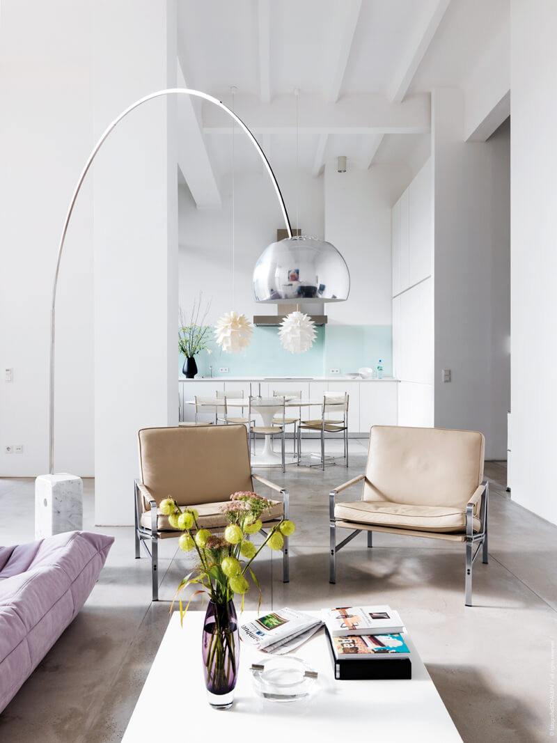 Living Room Lamp
 8 Contemporary Arc Floor Lamp Designs as a perfect