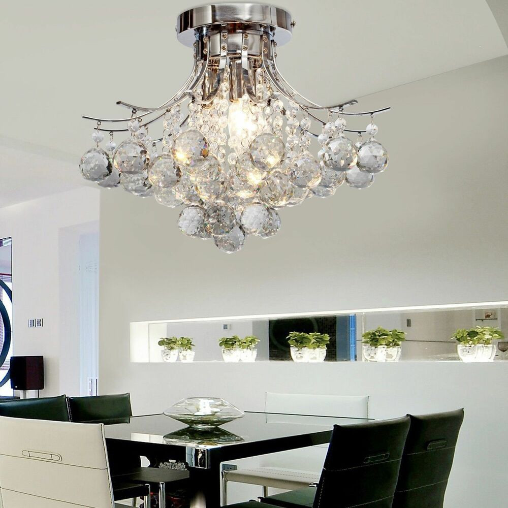 Living Room Lamp
 Modern BestCrystal Chandelier Ceiling Light Pendant Lamp