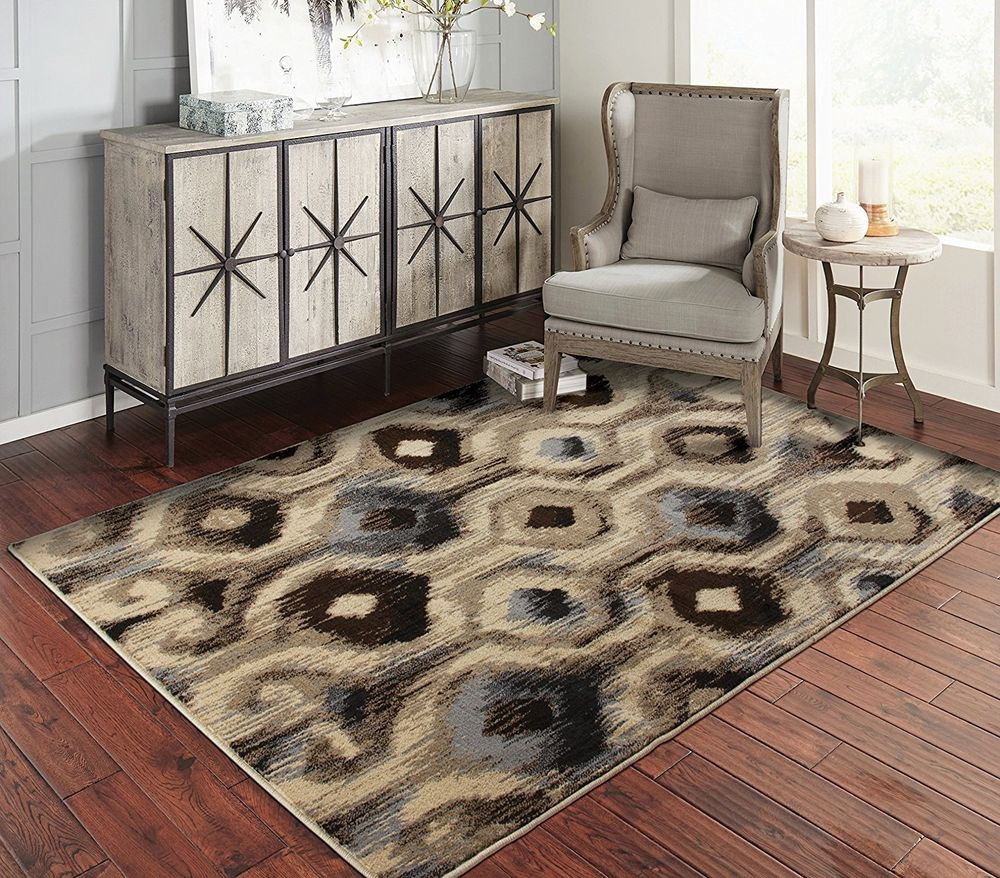 Living Room Rugs Modern
 Modern Area Rugs for Living Room 8x10 Floral Rug 5x7