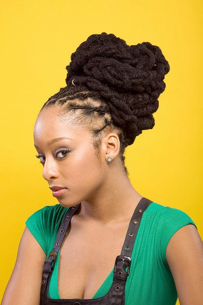 Loc Updo Hairstyles
 Loc Licious Fridays The Funky Updo