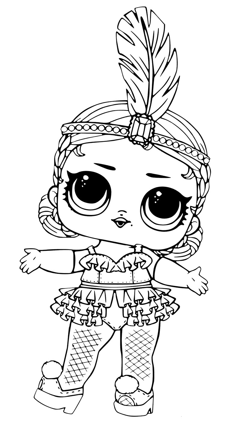 Lol Doll Coloring Pages Printable
 LOL Dolls Coloring Pages Best Coloring Pages For Kids