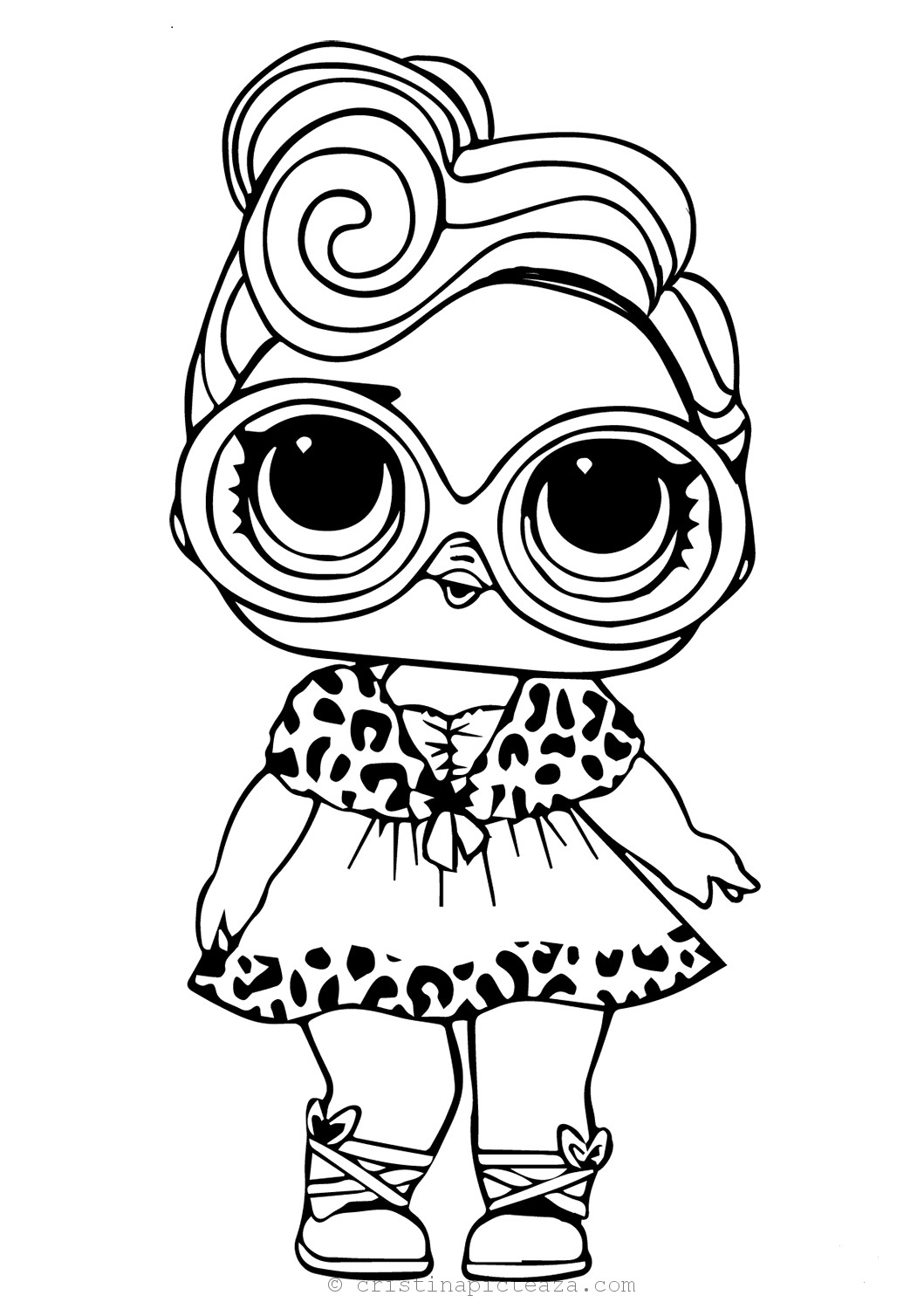Lol Doll Coloring Pages Printable
 LOL Coloring pages Lol Dolls for Coloring and Painting