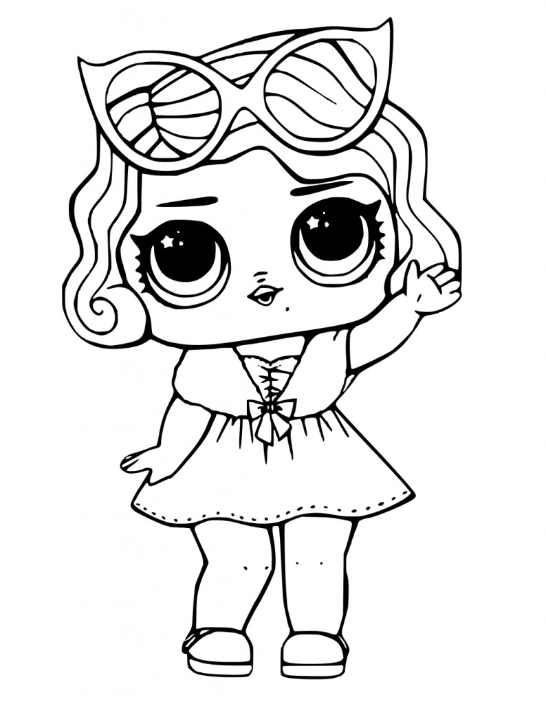 Lol Doll Coloring Pages Printable
 LOL Dolls Coloring Pages Best Coloring Pages For Kids