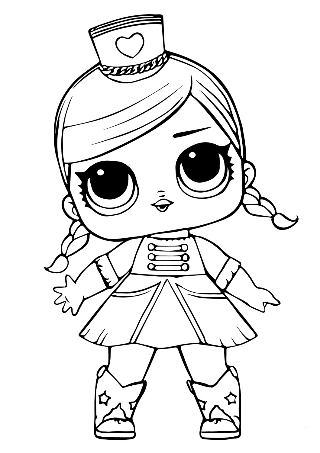 Lol Doll Coloring Pages Printable
 Lol Doll Coloring Majorette